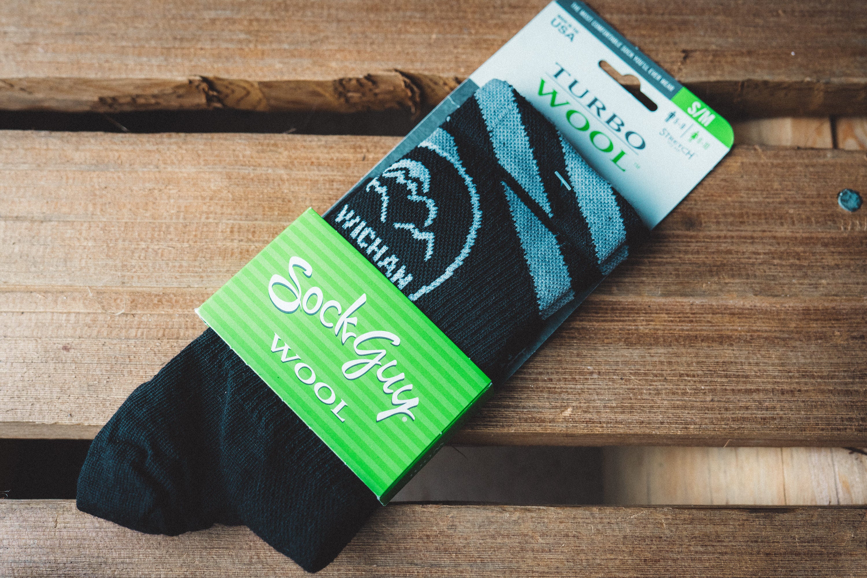 Cowichan Cycles Custom Wool Sock