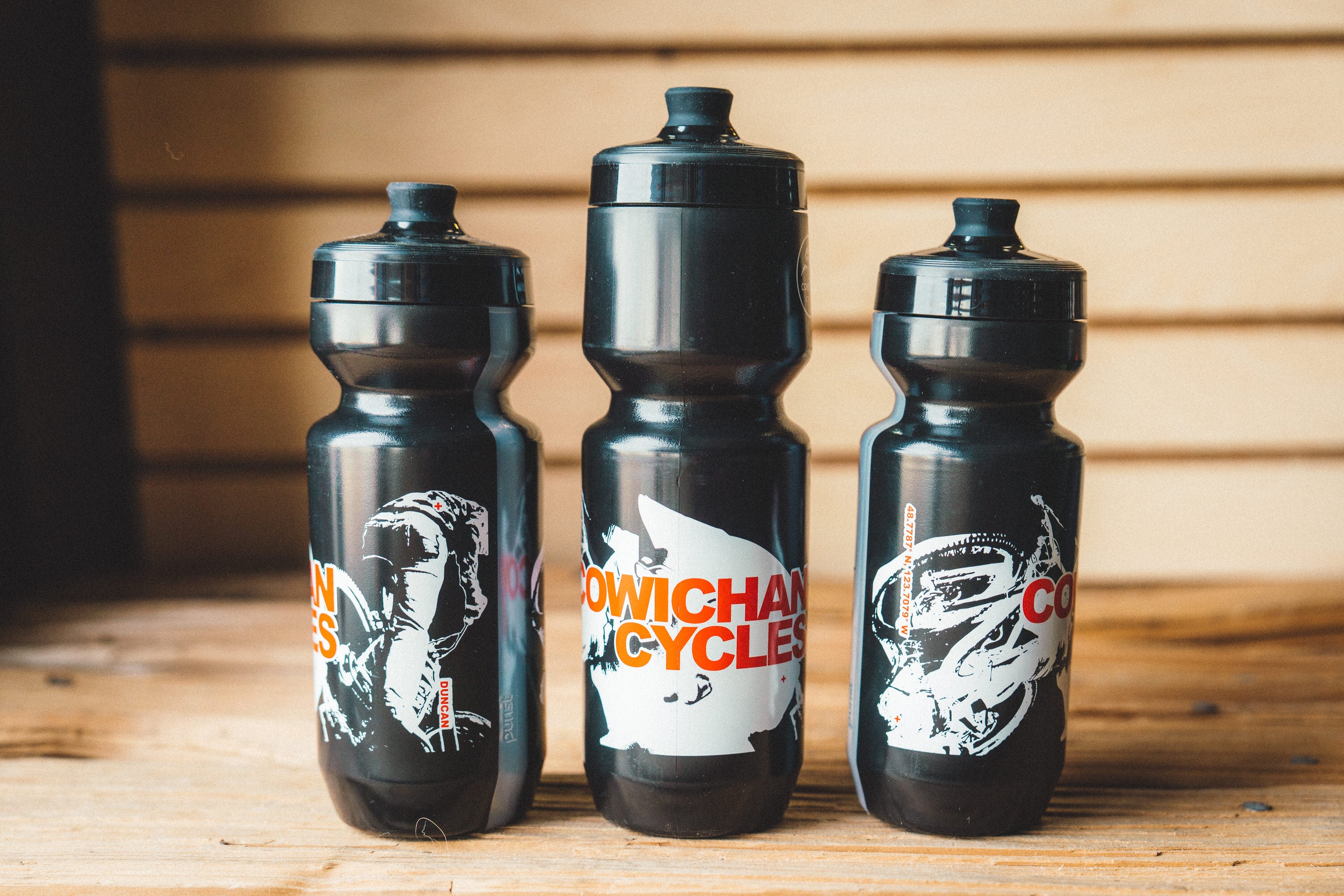 Cowichan Cycles x Nikola D. Purist Water Bottle