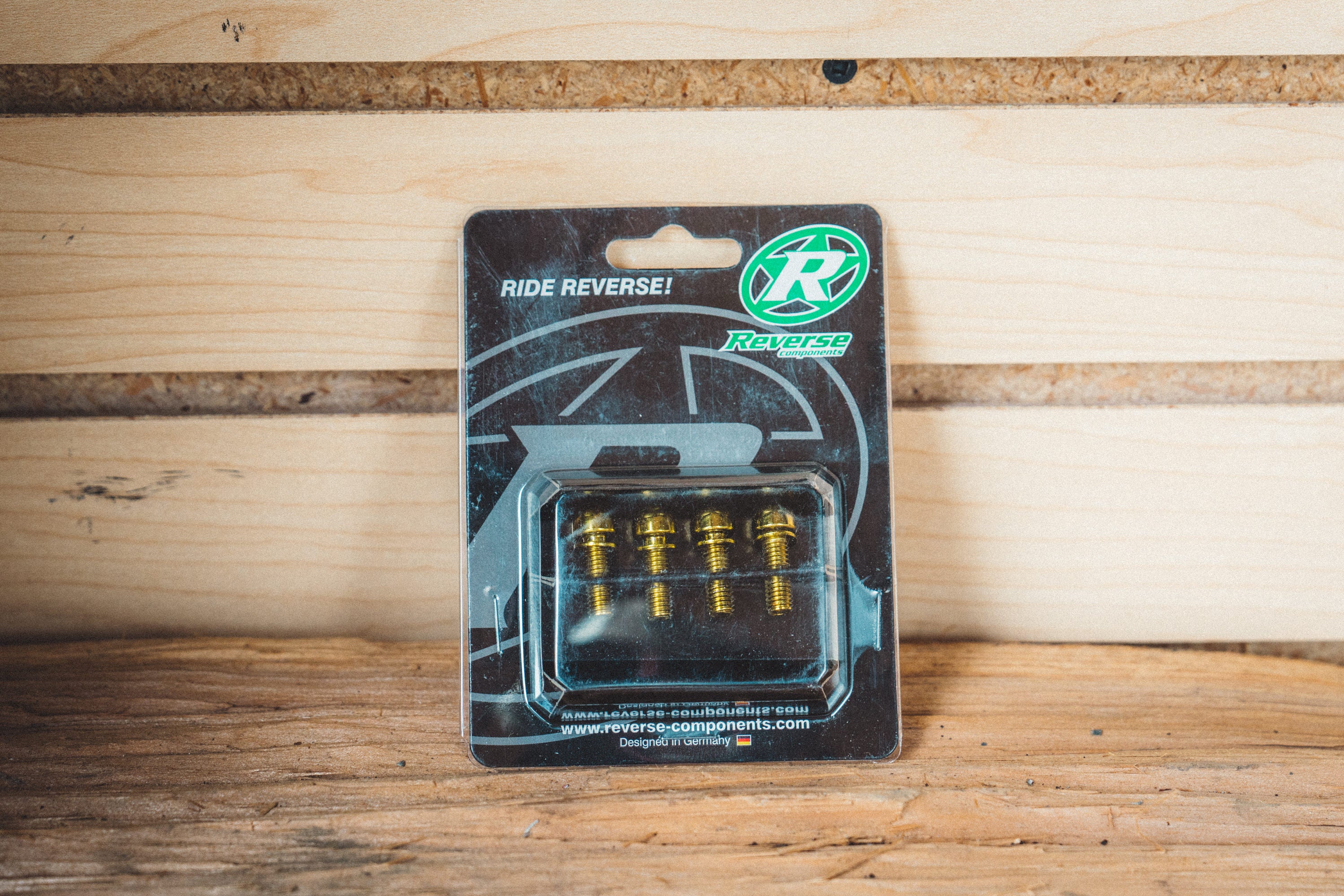 Reverse Disc Brake Caliper Bolts - M6x18, 4/Pack