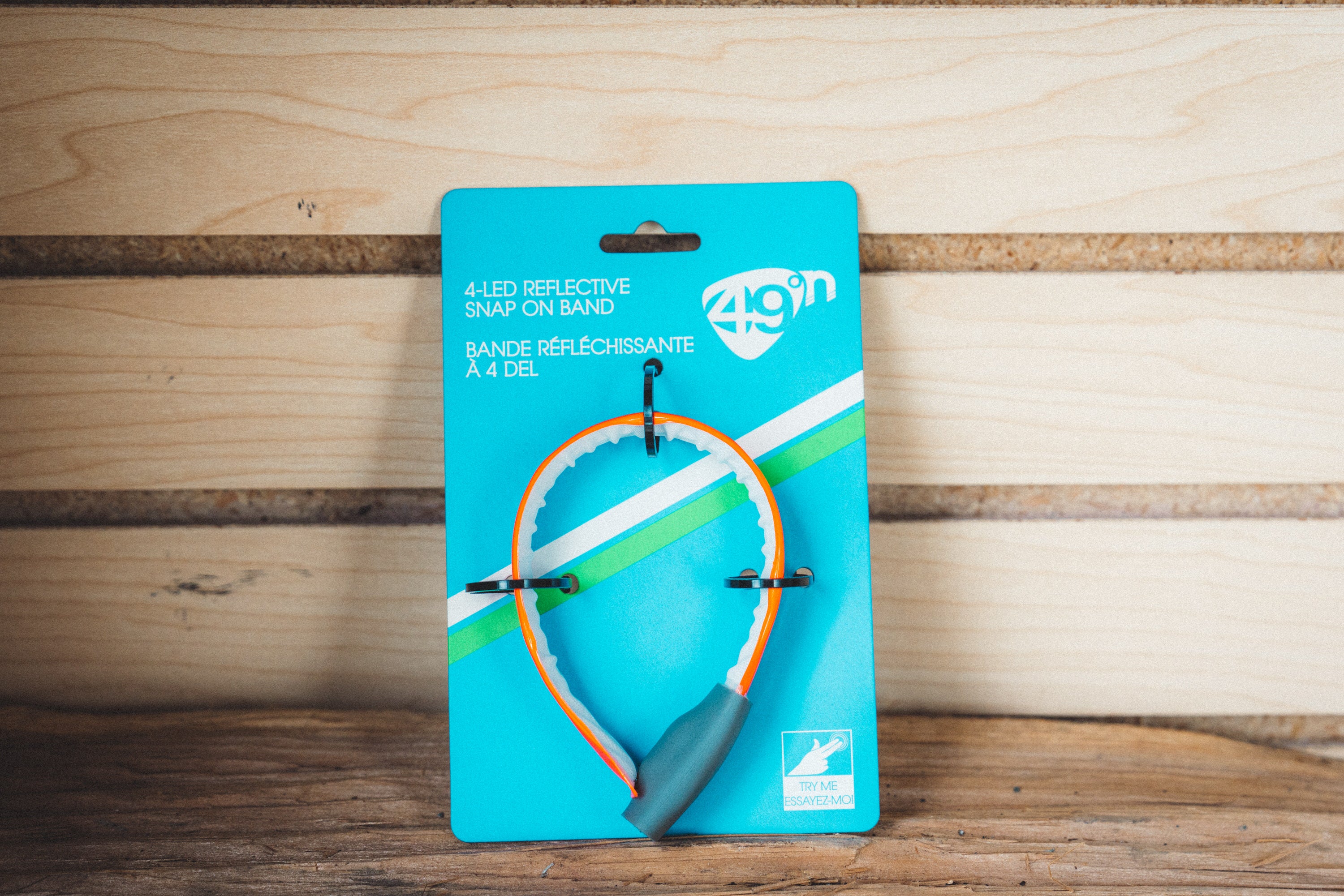 49N 4-Leg Reflective Snap-on Band