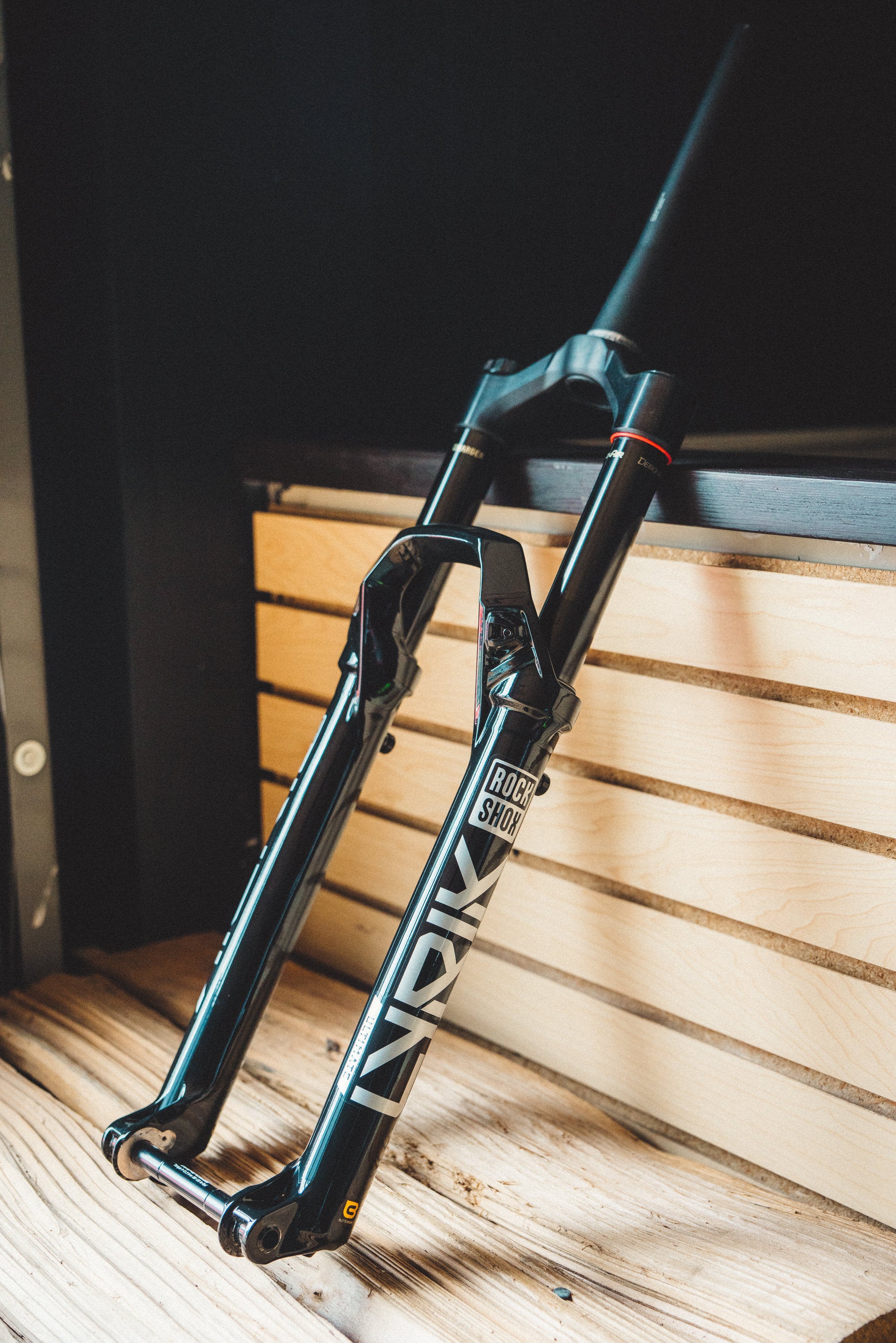 RockShox Lyrik Ultimate D2 Fork, 29'' DebonAir+ W/ButterCups, 1-1/8''-1.5'', 15x110mm TA, Rake: 44mm - 150mm - Black