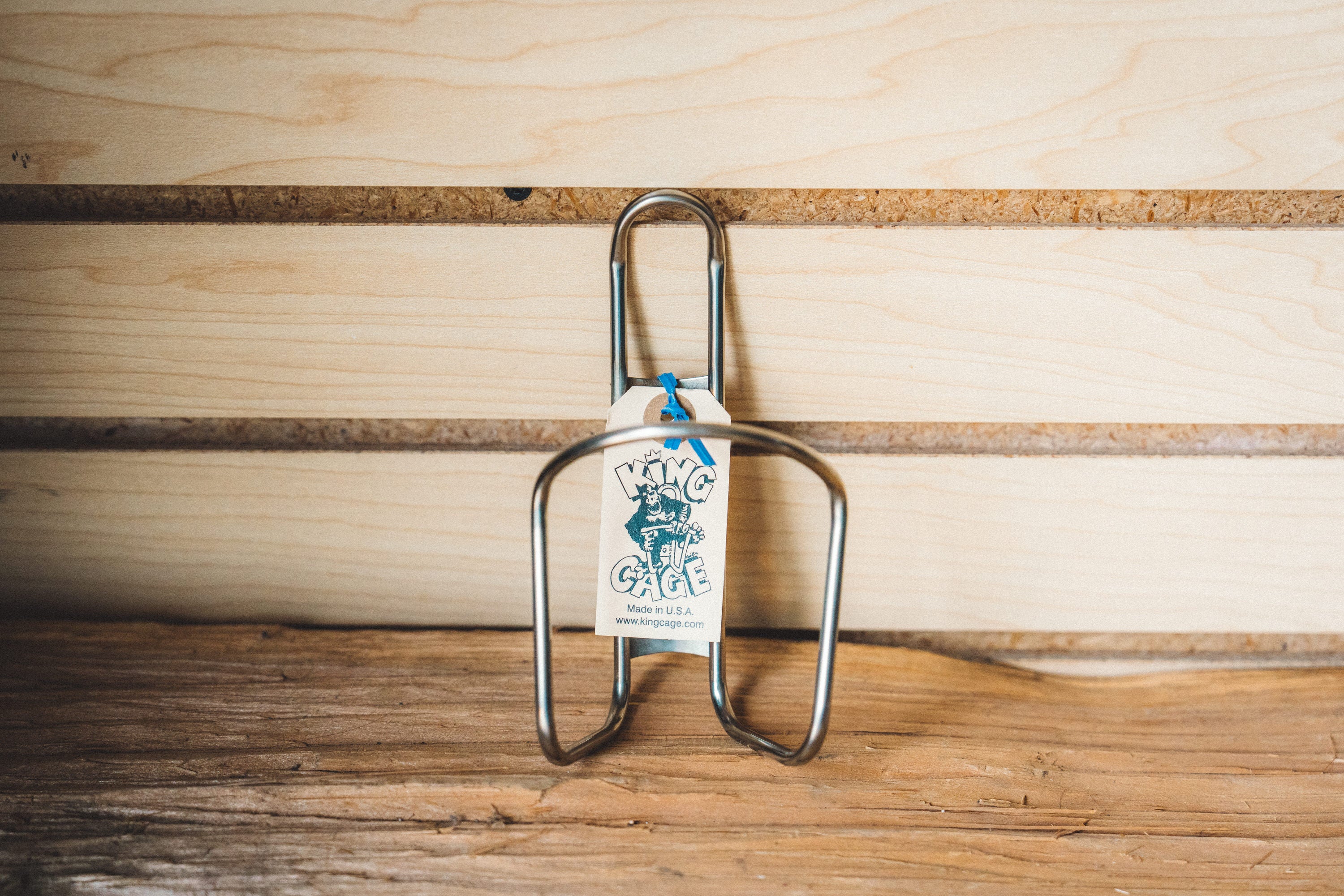King Cage Standard Stainless Steel Water Bottle Cage