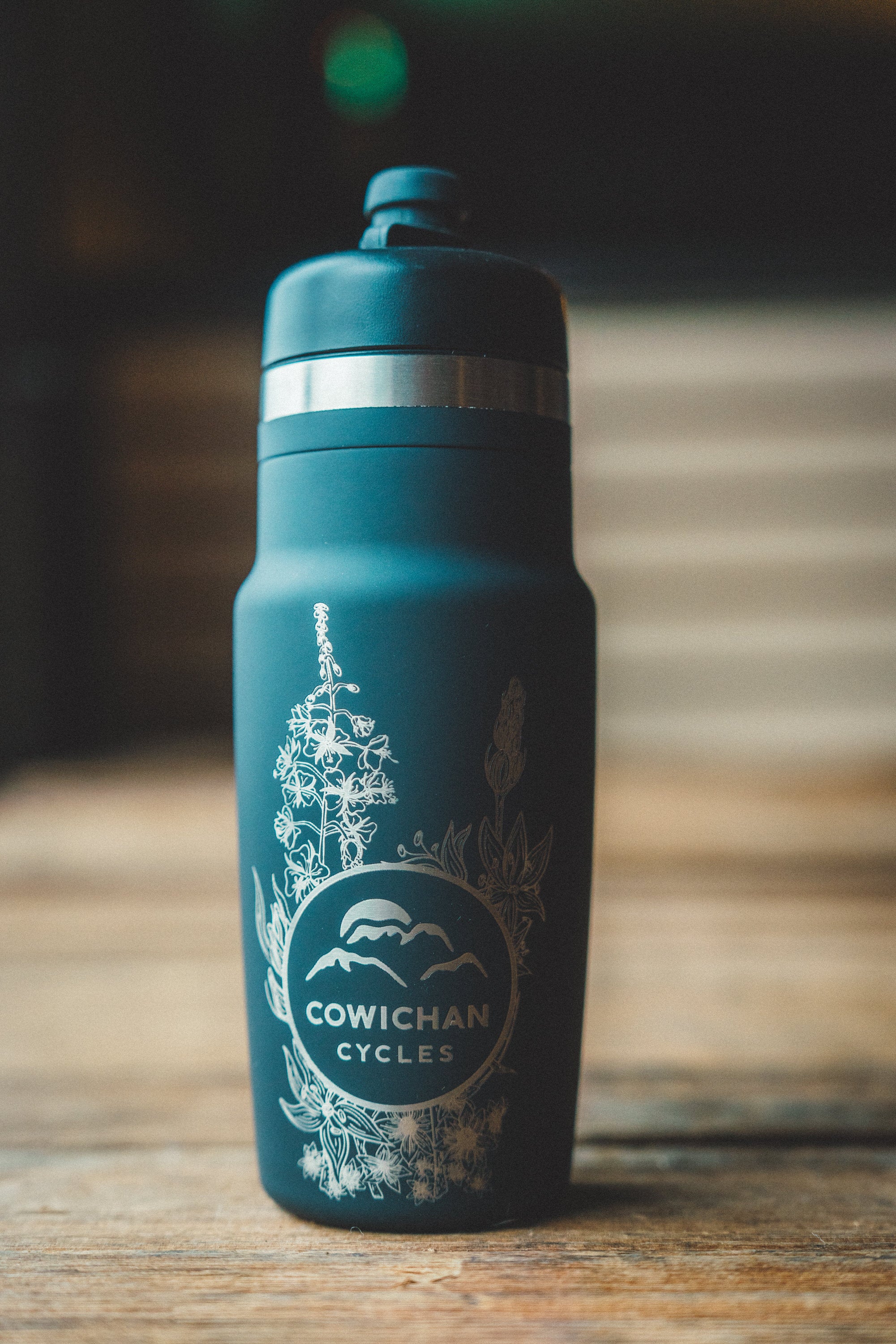 Cowichan Cycles x heyvapril Bivo Water Bottle