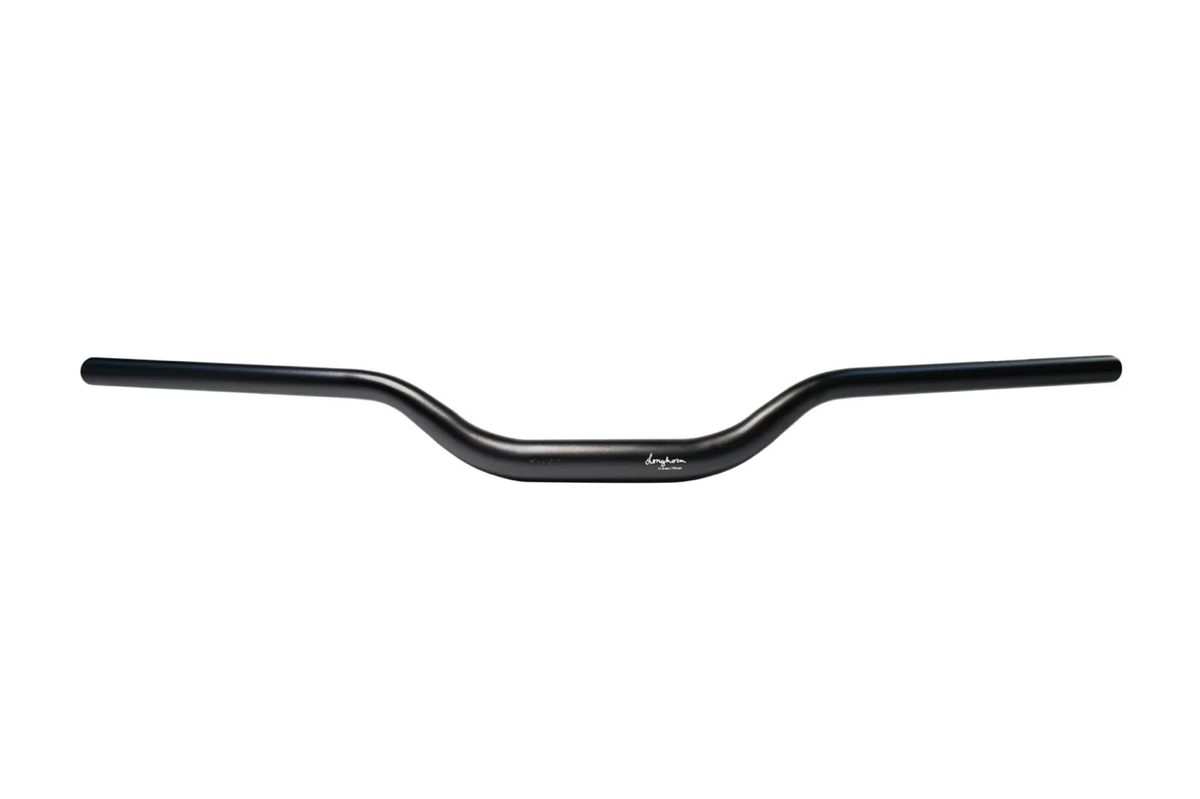 Guidon Hudski Longhorn - 31.8mm De Diamètre, 790mm De Large, 50mm De Rise, 27° De Backsweep - Noir