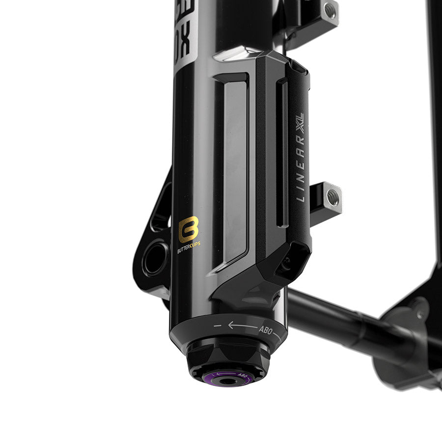 RockShox Lyrik Ultimate E1 150mm Travel Fork - Linear XL w/ Buttercup - 1-1/8"-1.5", 15x110mm TA, 44mm Rake - Black