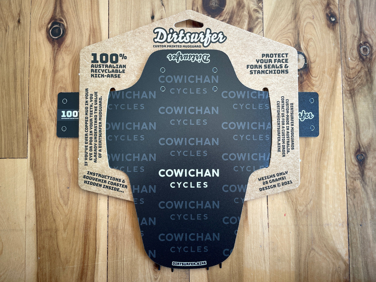 Cowichan Cycles Logo Dirtsurfer Mudguard/Fender