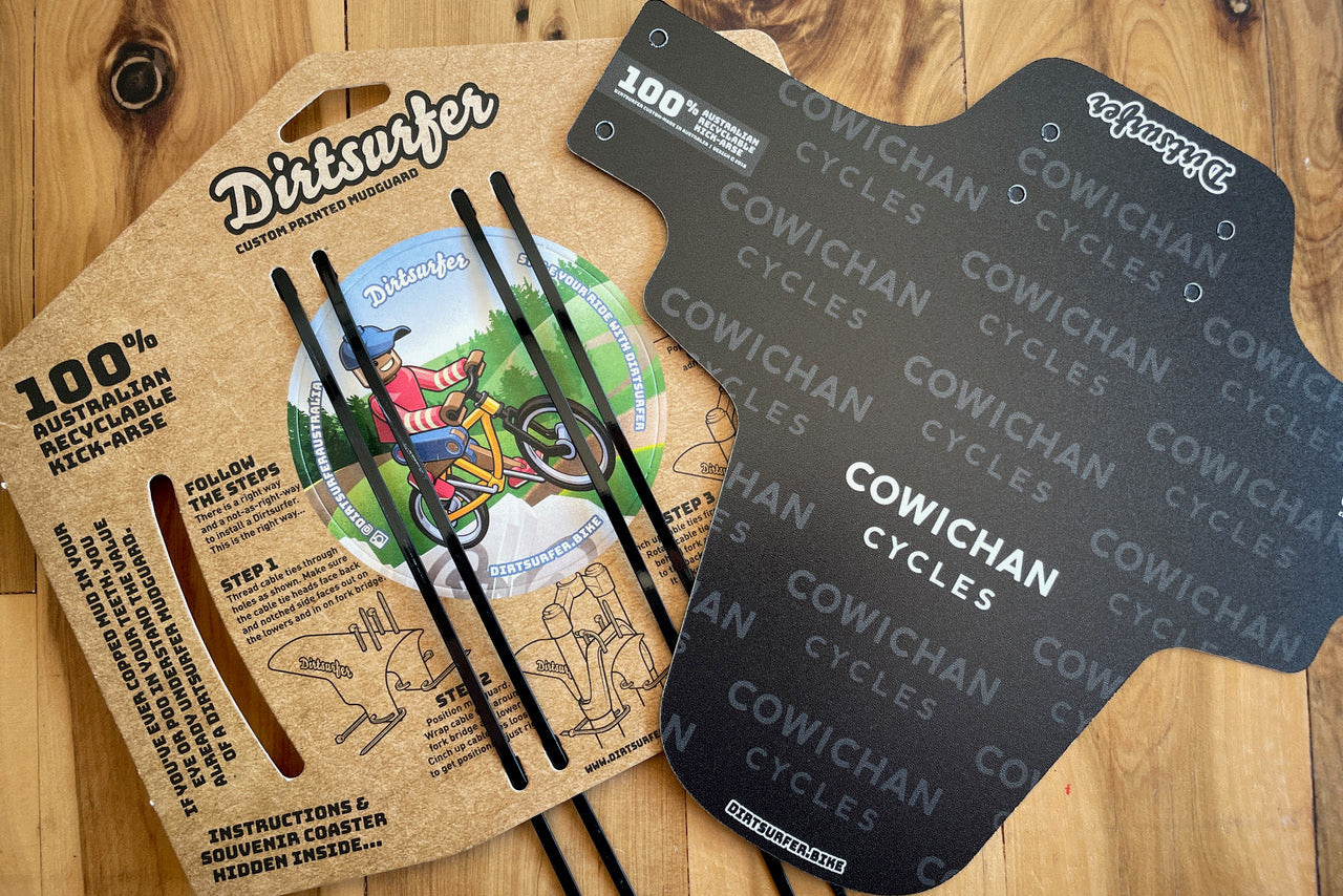Cowichan Cycles Logo Dirtsurfer Mudguard/Fender