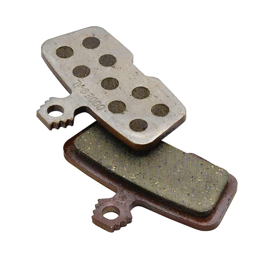 SRAM Code 2011+, Organic Quiet, Steel, Large, Brake Pads - Pair