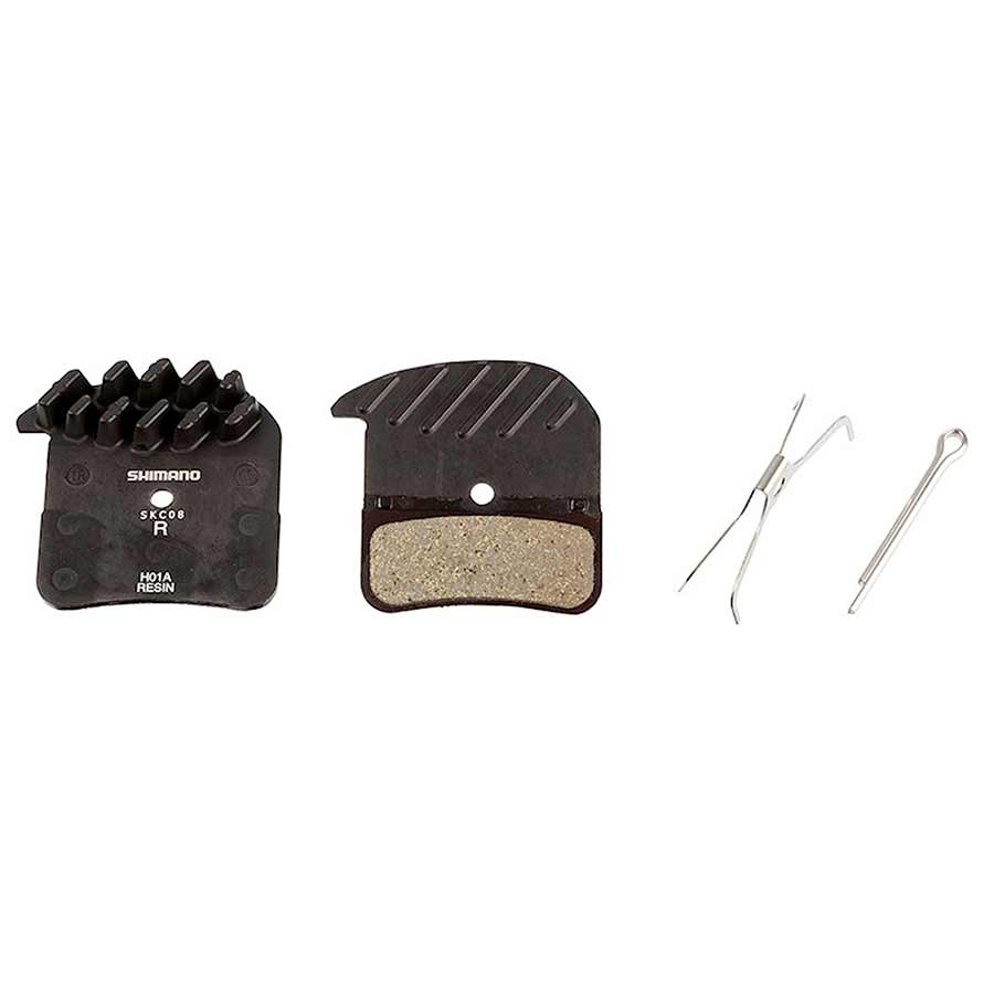 Shimano BR-M820 Pad (H03C), Metallic, Finned, H Type
