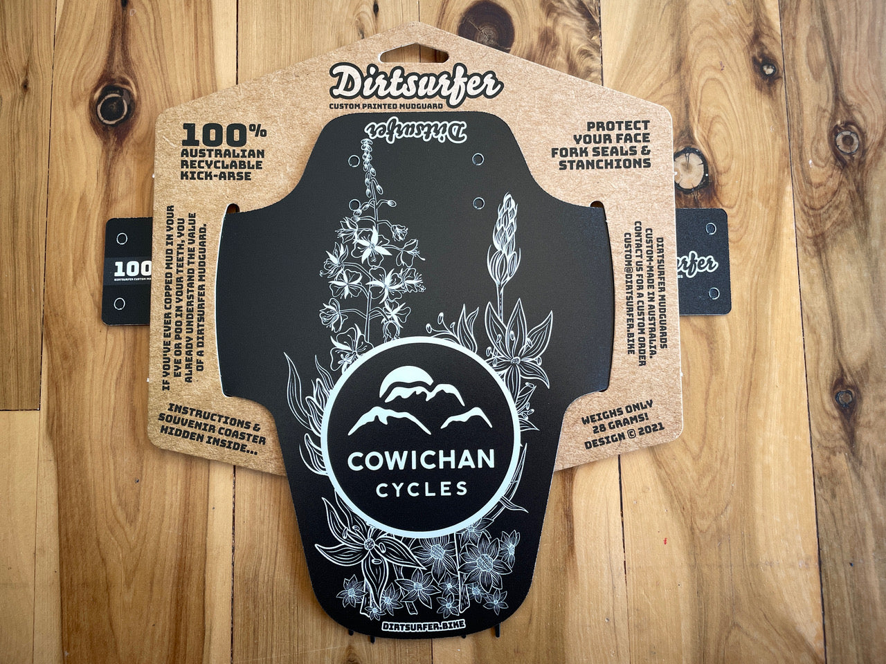 Cowichan Cycles x HeyVapril Dirtsurfer Mudguard/Fender