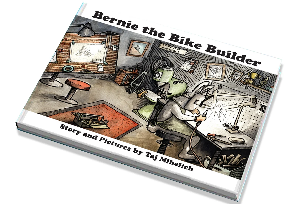 Bernie the Bike Builder by Taj Mihelich - Book