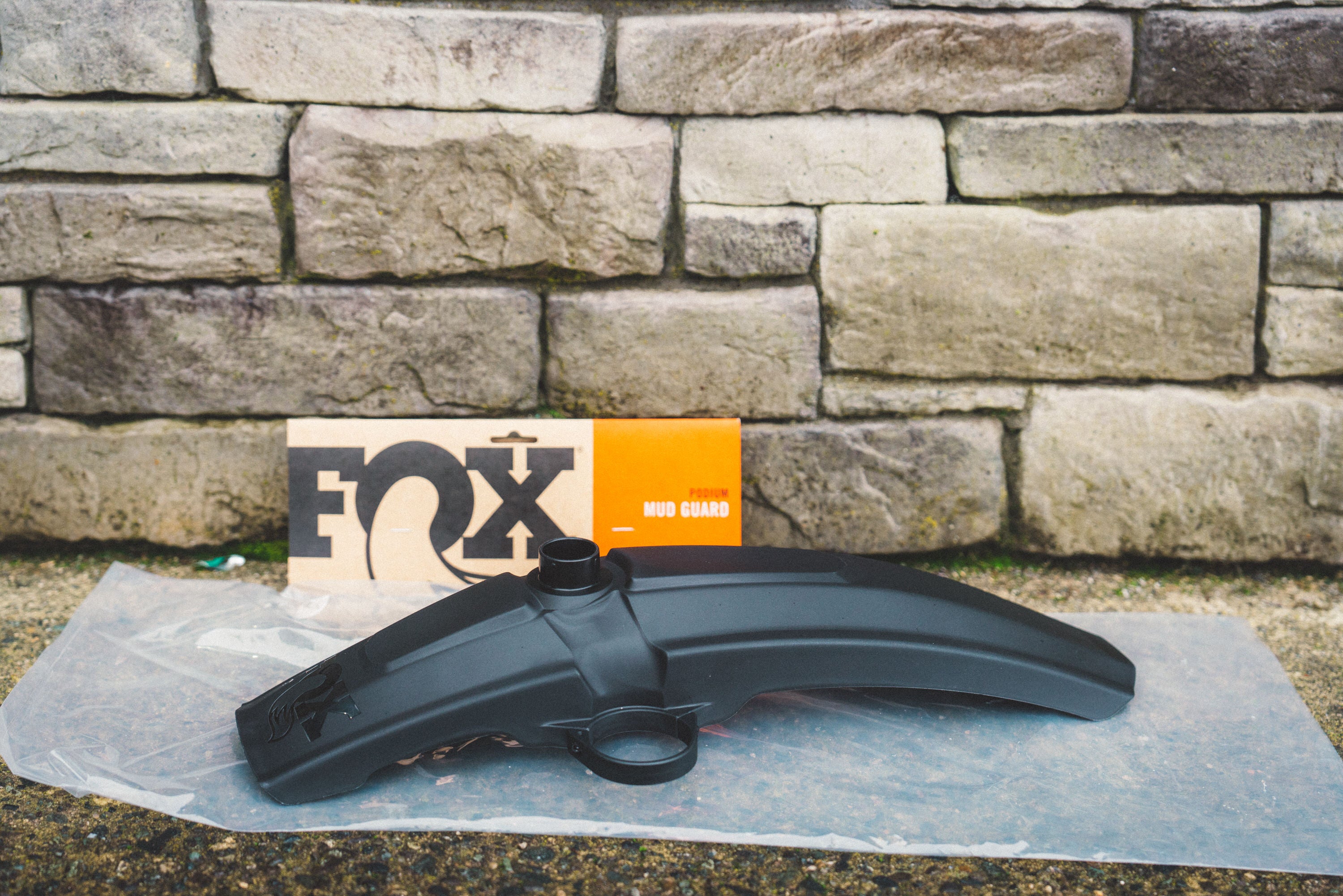 Fox Podium Fork Mud Guard Fender - Long