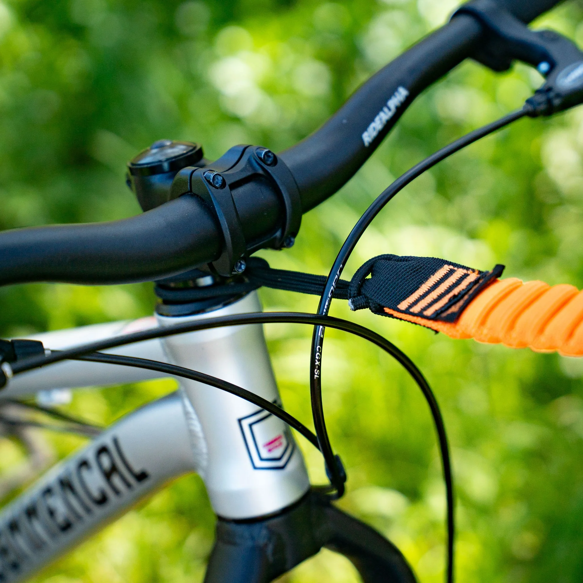 Kids Ride Shotgun MTB Tow Rope - Orange