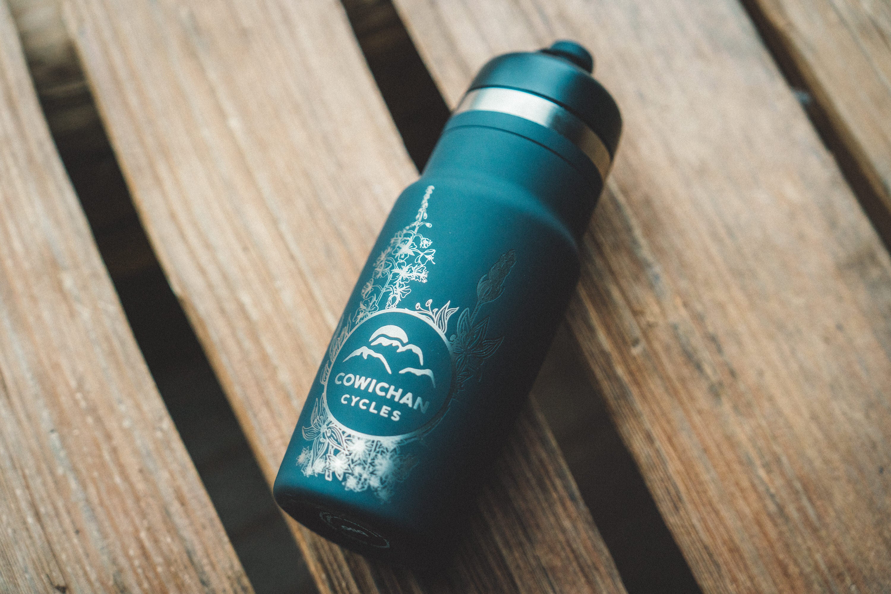 Cowichan Cycles x heyvapril Bivo Water Bottle