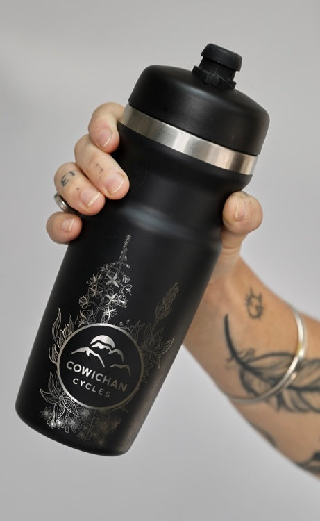 Cowichan Cycles x heyvapril Bivo Water Bottle
