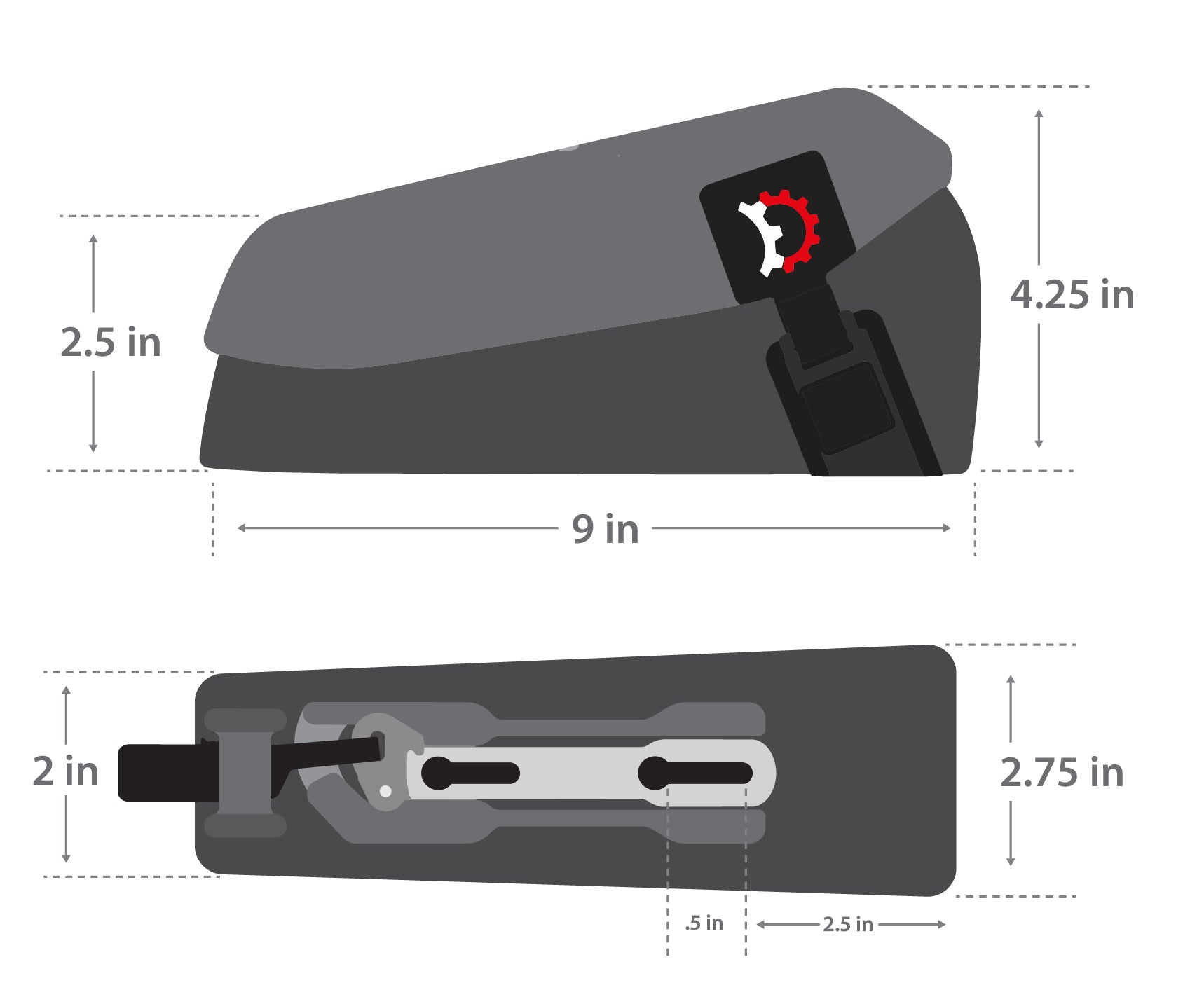 Revelate Mag-Tank FastTrack - Bolt-on