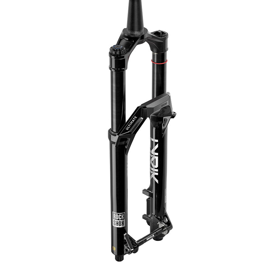RockShox Lyrik Ultimate E1 150mm Travel Fork - Linear XL w/ Buttercup - 1-1/8"-1.5", 15x110mm TA, 44mm Rake - Black